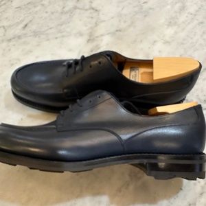 JM Weston Men's Navy "Golf" Shoe - Size 10.5C